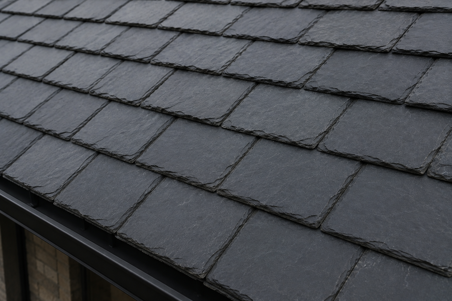 Natural slate roof texture