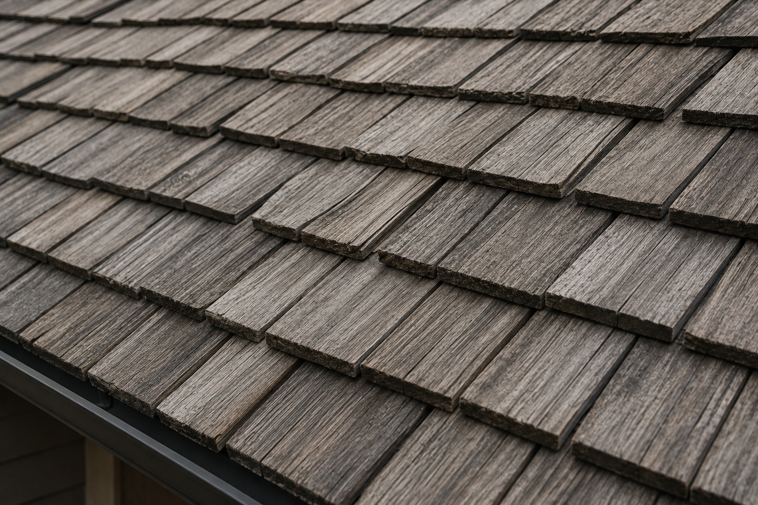 Wood shake roof texture